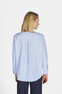 Camicia righe con perle