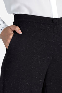 Pantalone palazzo glitter