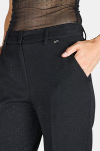 Pantalone sigaretta glitter