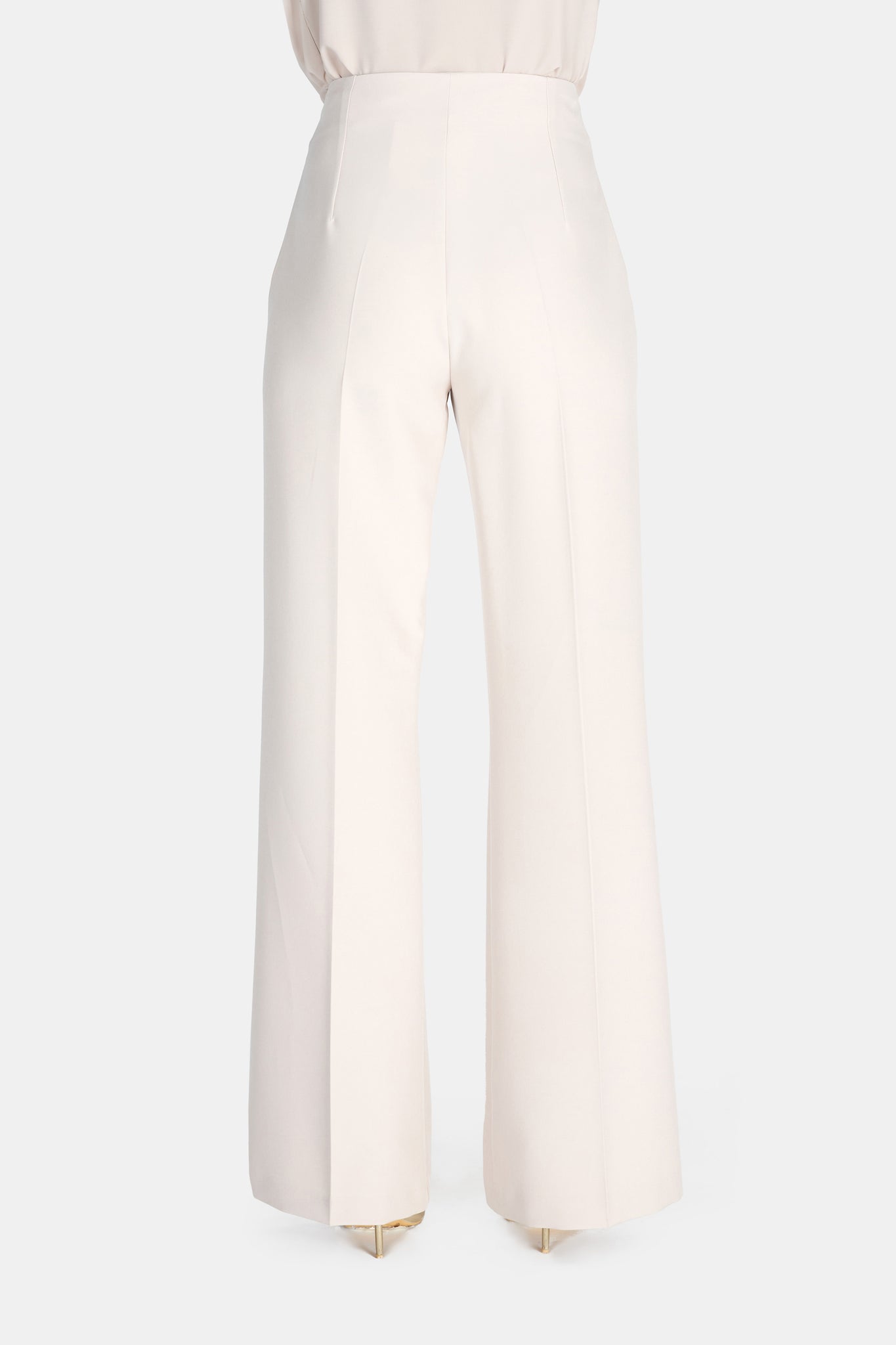 Pantalone palazzo con bottoni