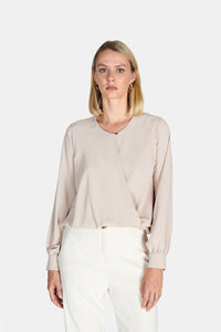 Blusa incrociata