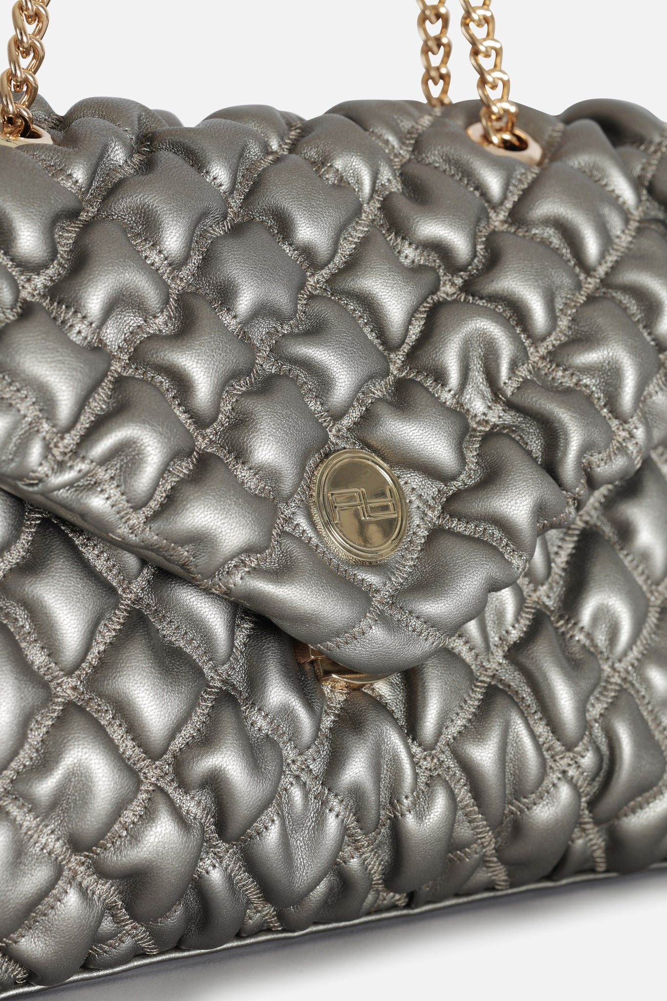 Borsa a spalla trapuntata