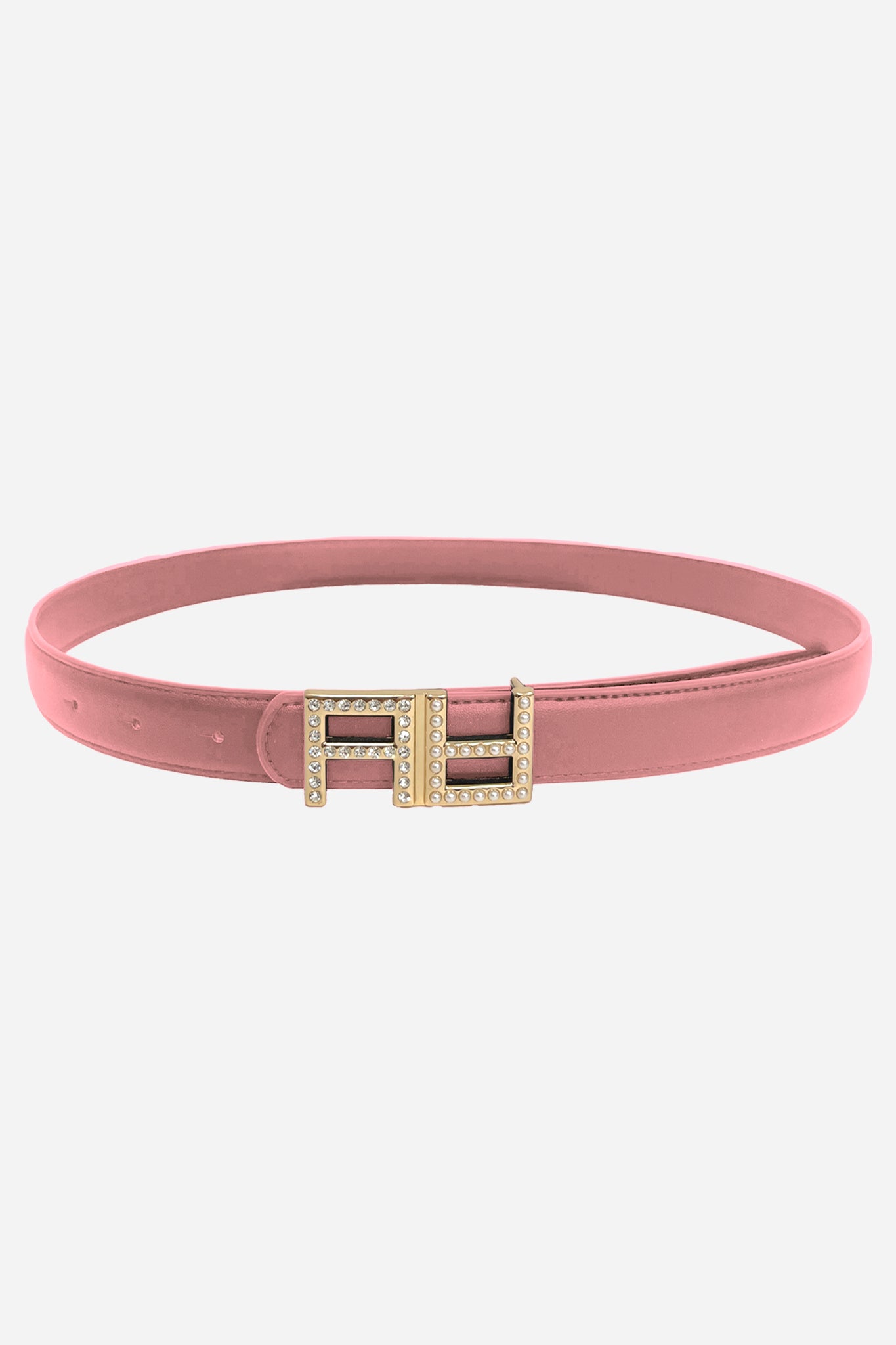 CINTURA CON LOGO STRASS