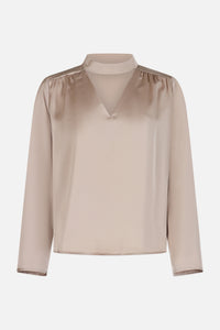 BLUSA IN RASO