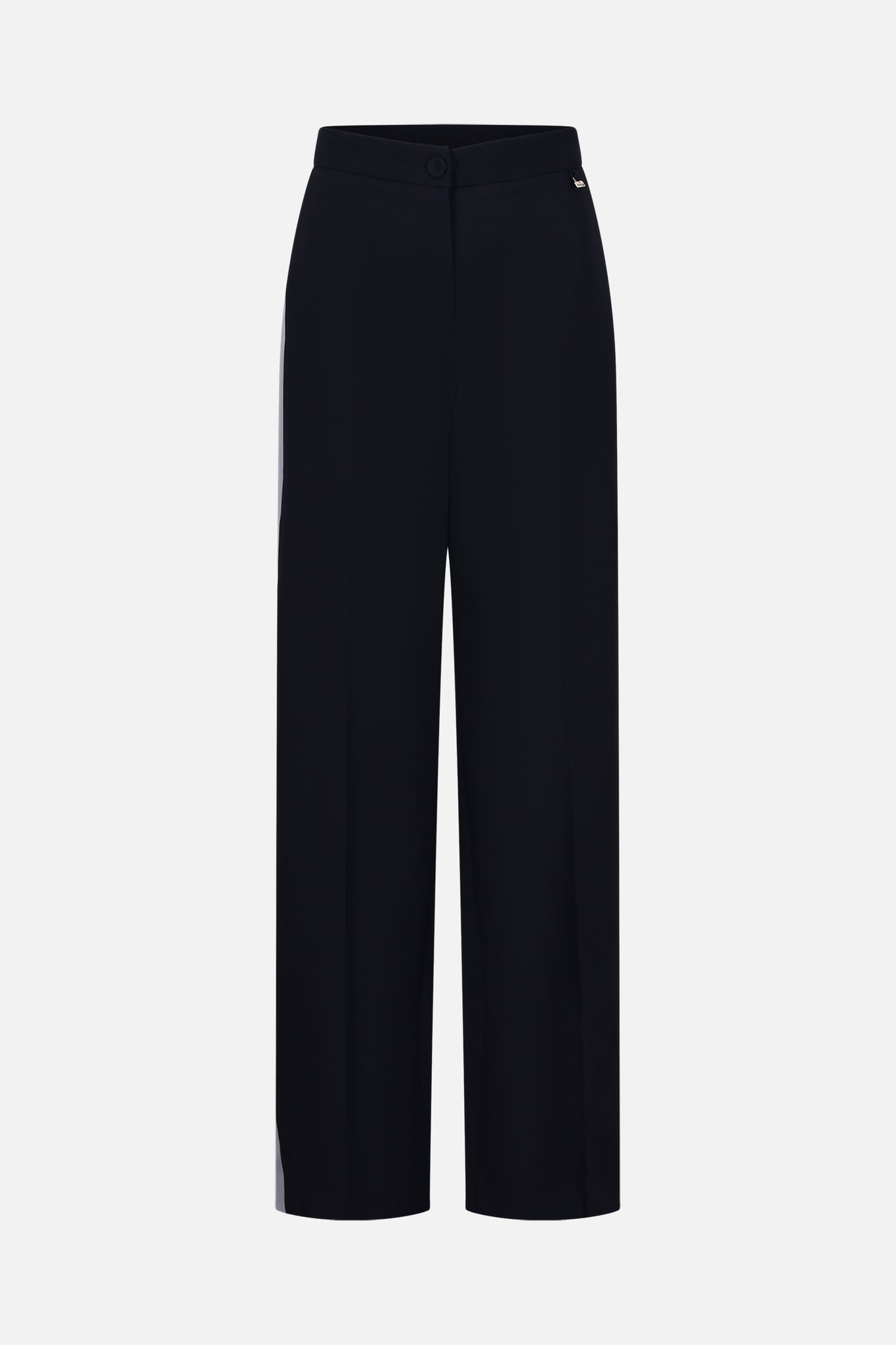 PANTALONE PALAZZO CON CONTRASTI