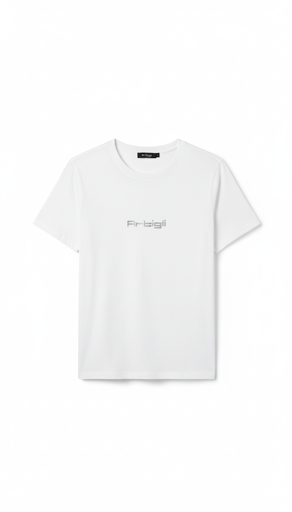 T-SHIRT IN COTONE CON LOGO  ARTIGLI