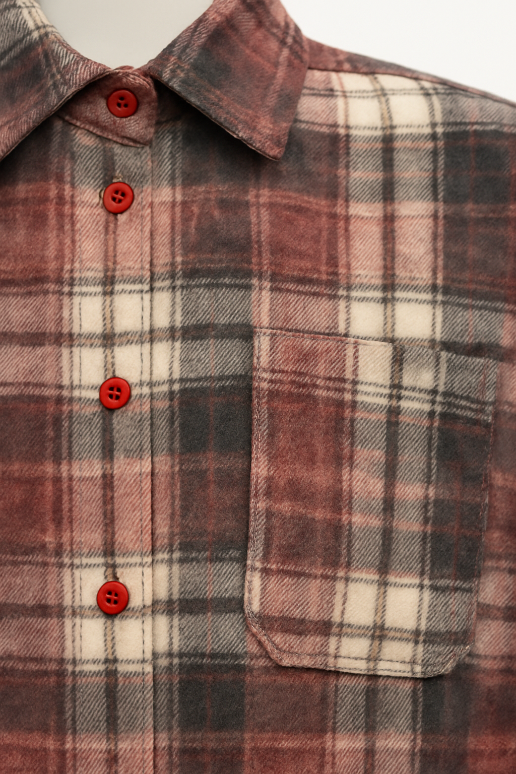 CAMICIA A QUADRI IN FLANELLA