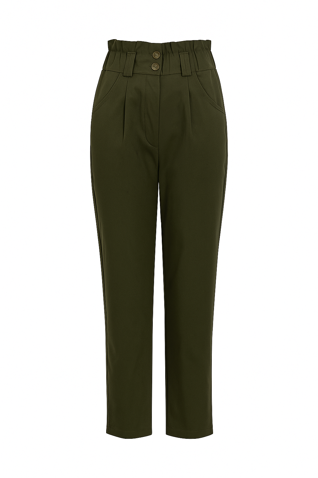 PANTALONE CON ELASTICO IN VITA