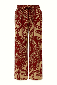 PANTALONE PALAZZO CON CINTURA