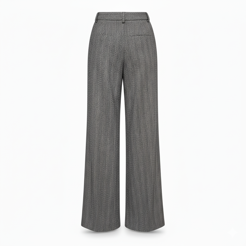 PANTALONE PALAZZO SPIGATO