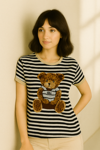 MAGLIA RIGA ORSACCHIOTTO