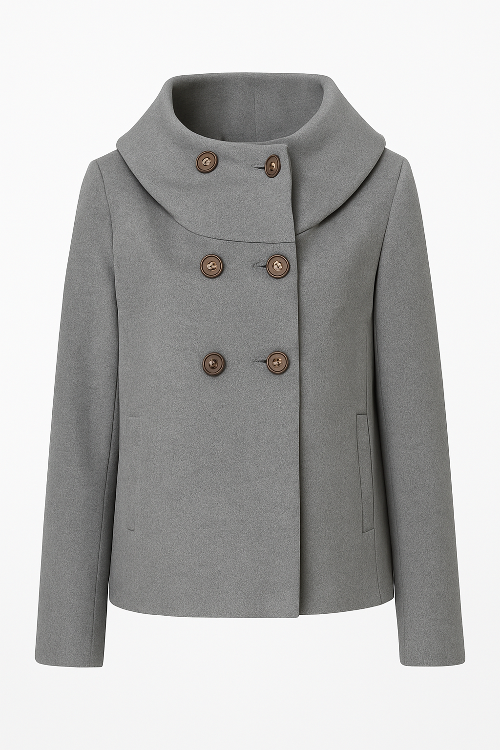 CAPPOTTO CORTO CON CAPPUCCIO