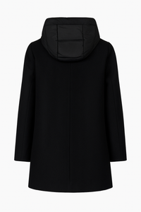 CAPPOTTO MIDI CON GILET TRAPUNTATO