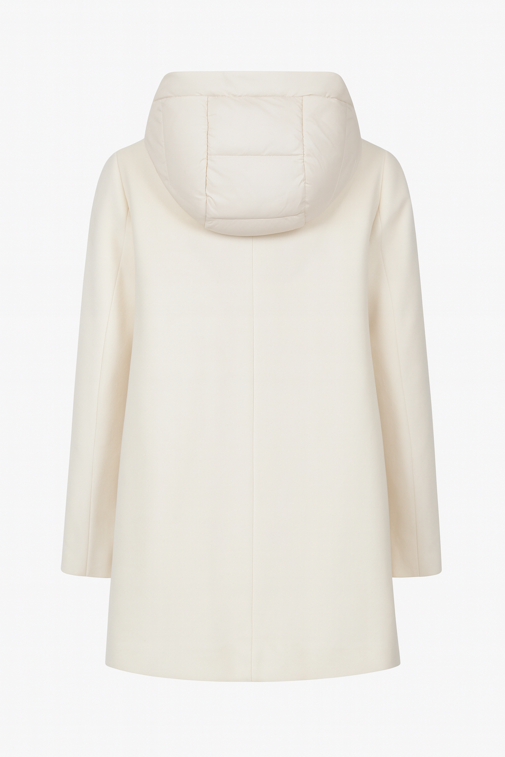 CAPPOTTO MIDI CON GILET TRAPUNTATO