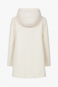 CAPPOTTO MIDI CON GILET TRAPUNTATO