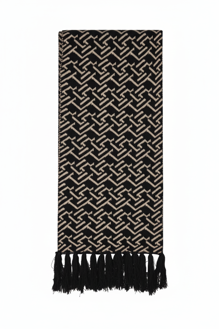 SCIARPA CON FRANGE