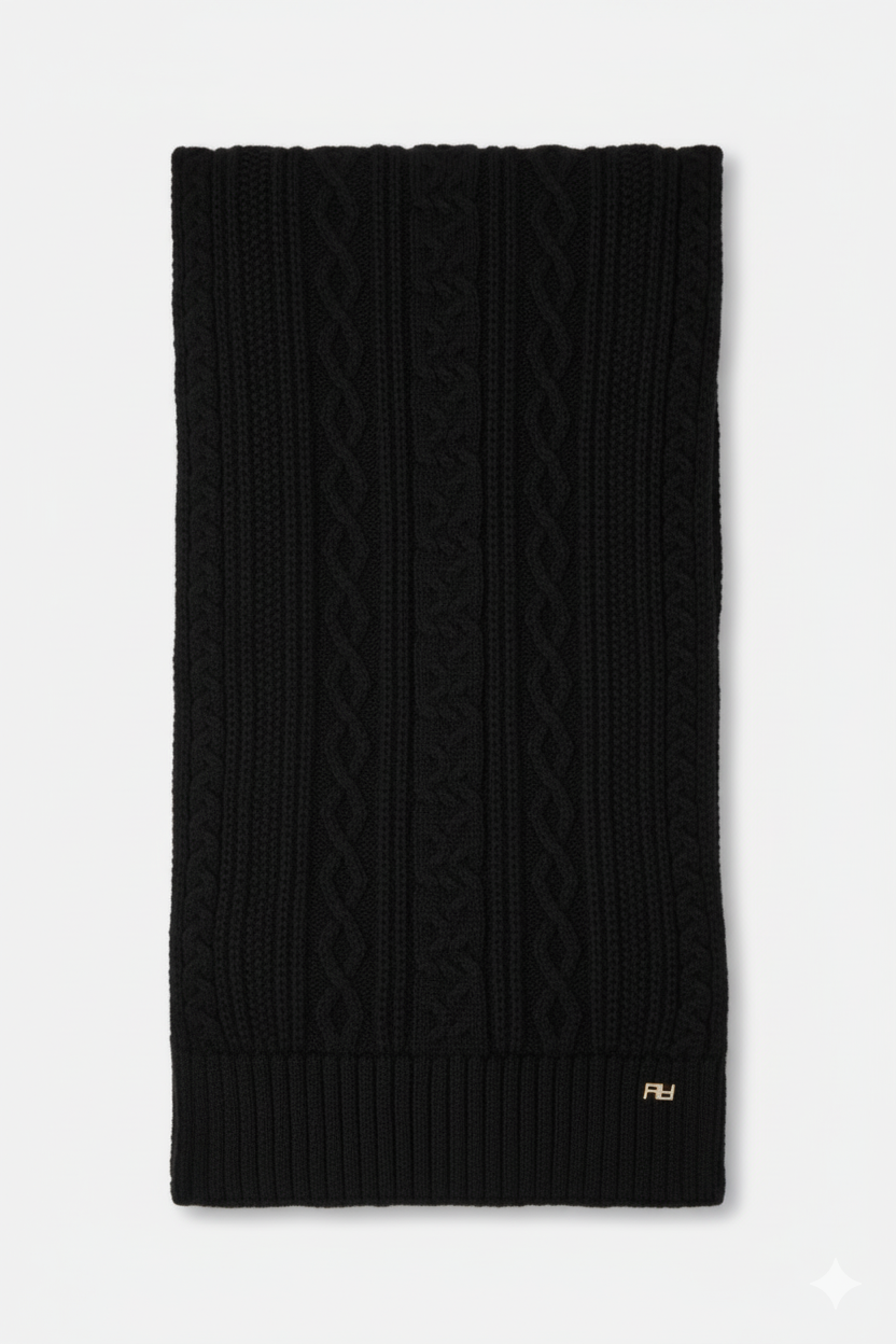 SCIARPA LAVORAZIONE TRECCIA