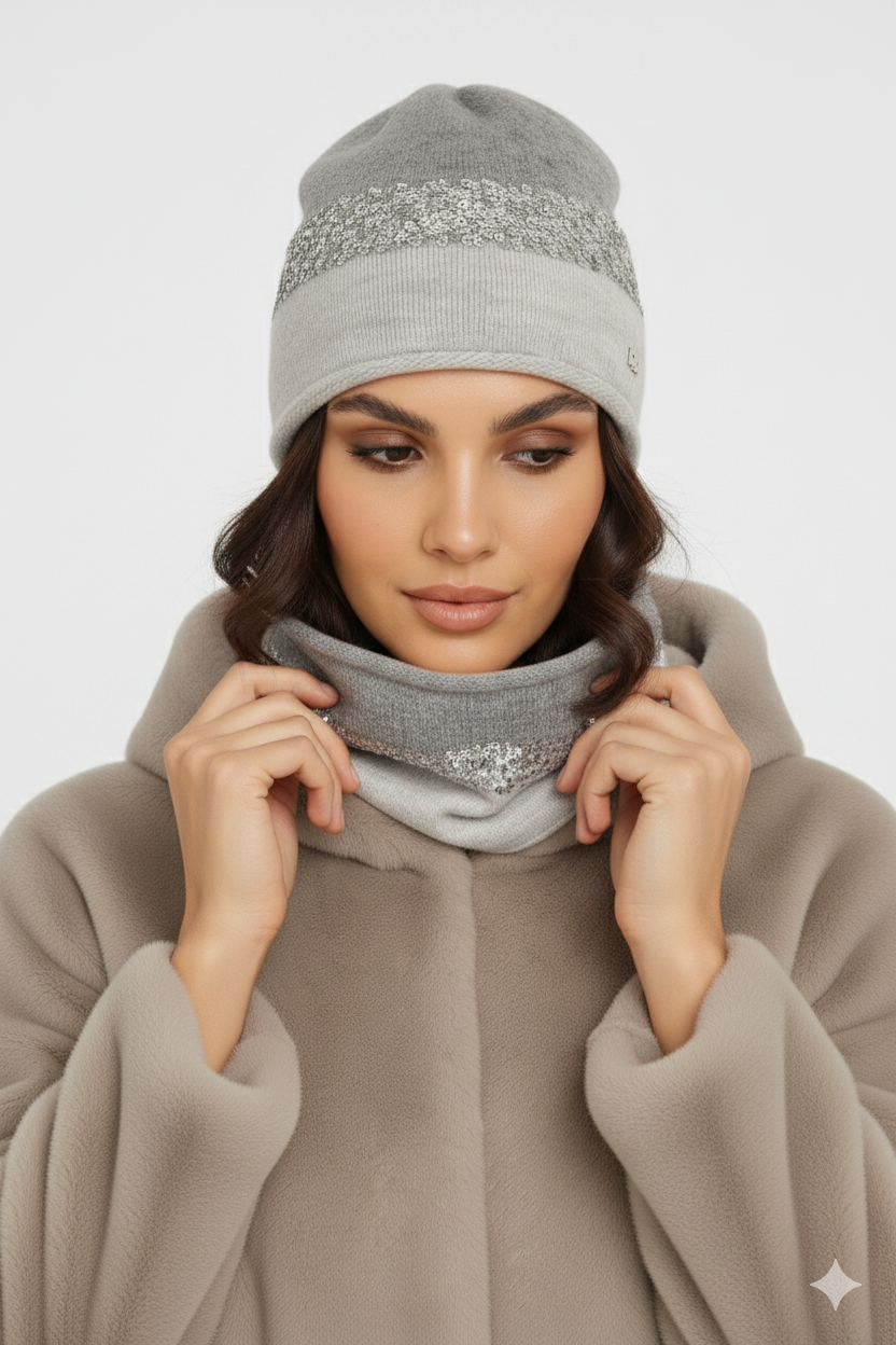 CAPPELLO CON PAILLETTES