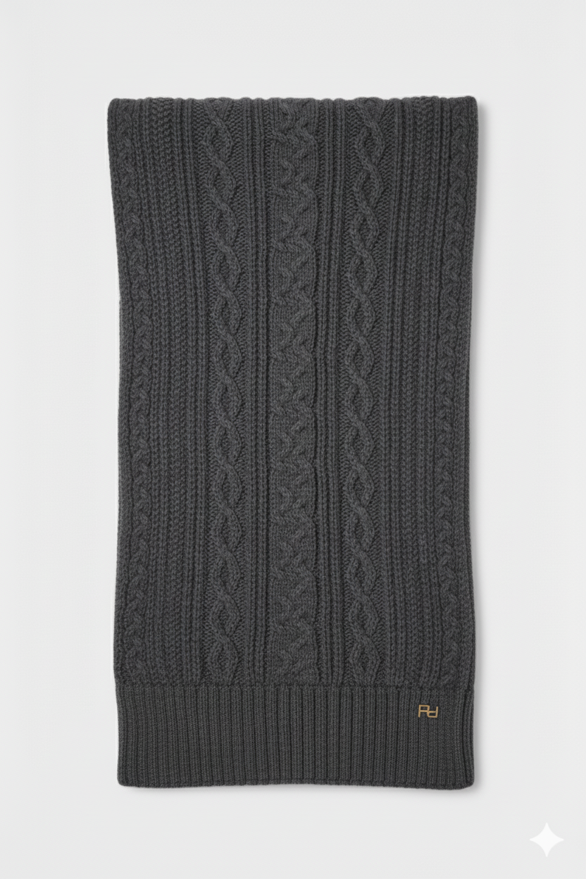 SCIARPA LAVORAZIONE TRECCIA