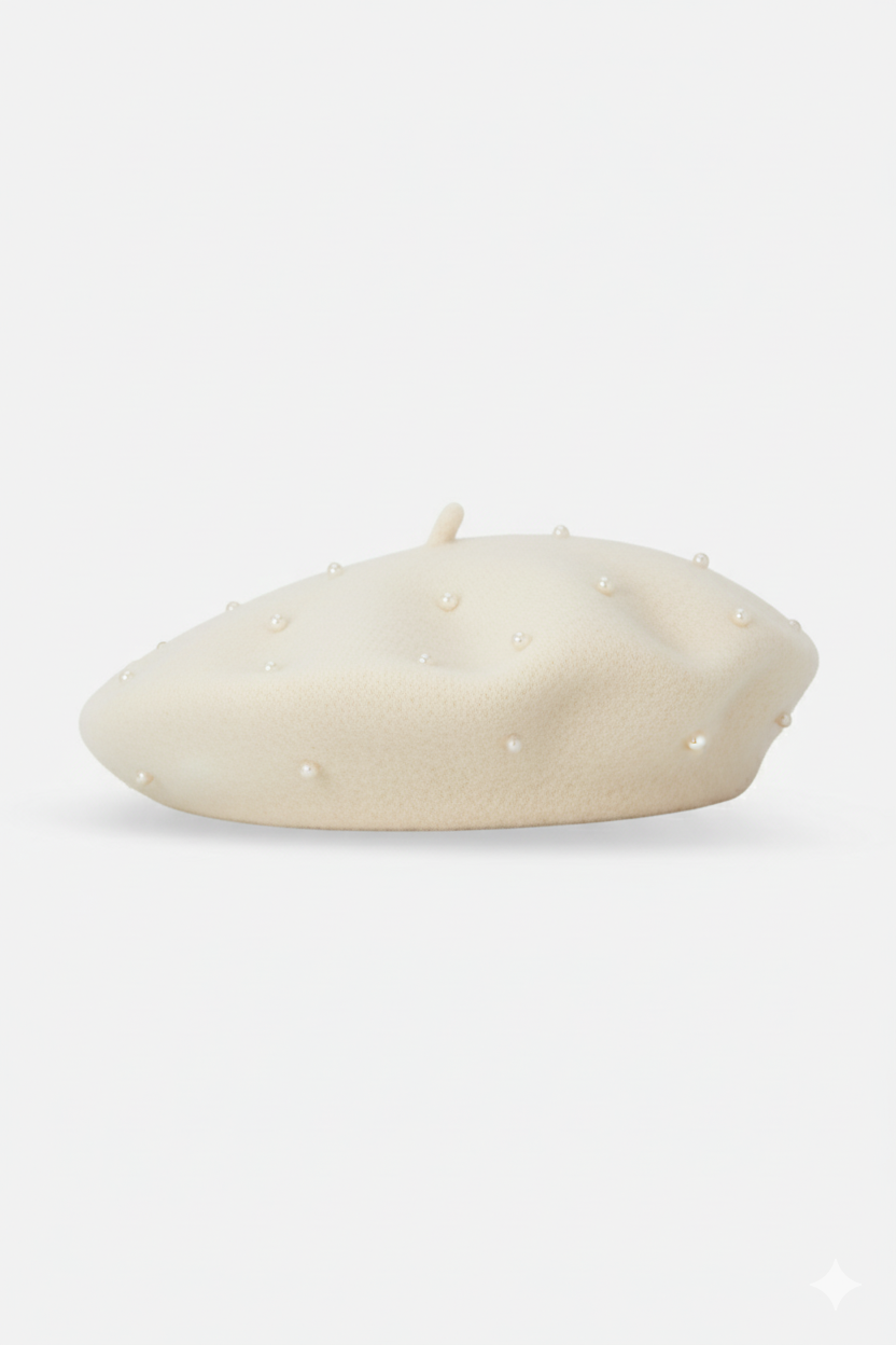 CAPPELLO CON PERLINE