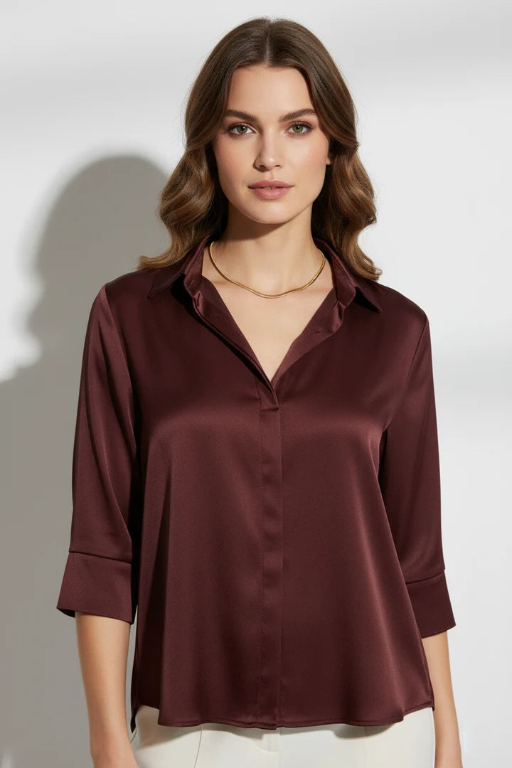 BLUSA COLLO CAMICIA
