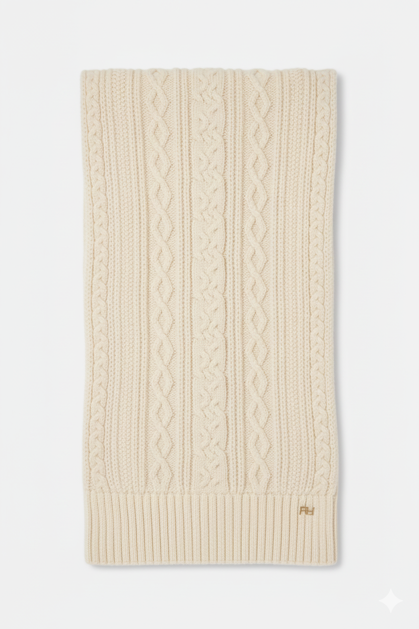 SCIARPA LAVORAZIONE TRECCIA